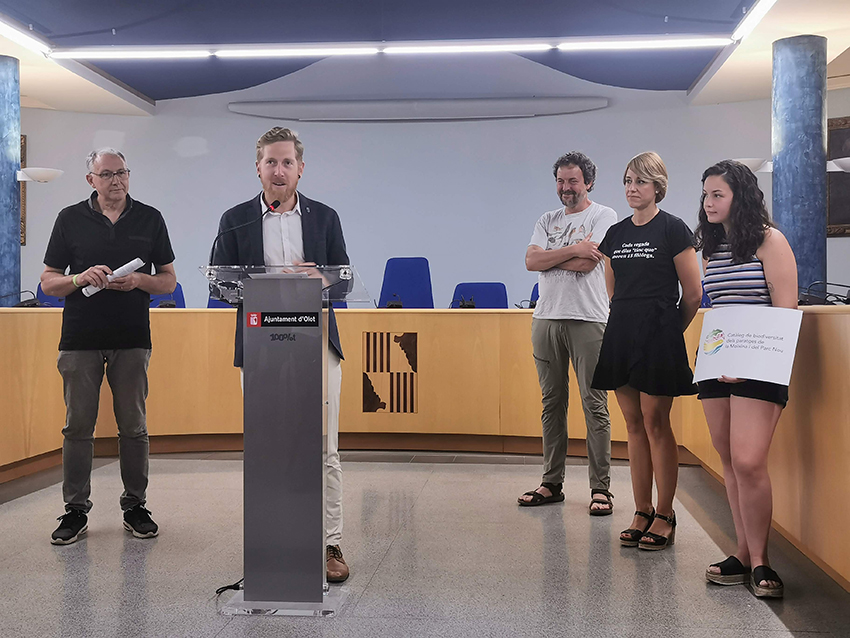 Presentació del Catàleg de biodiversitat dels paratges de la Moixina i del Parc Nou